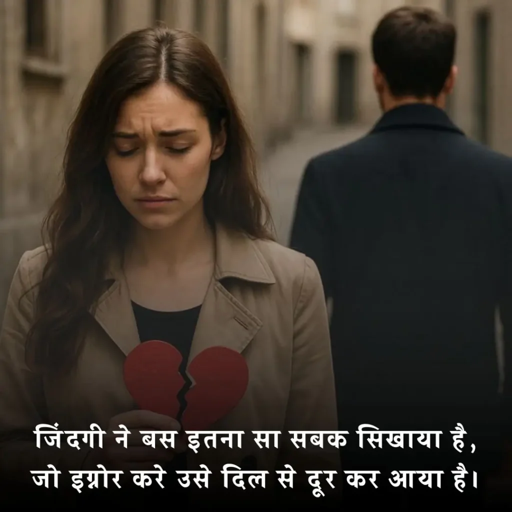 Ignore Shayari on Life
