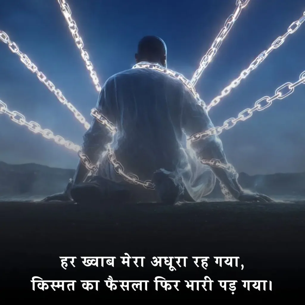 💔 Kismat Shayari in Hindi