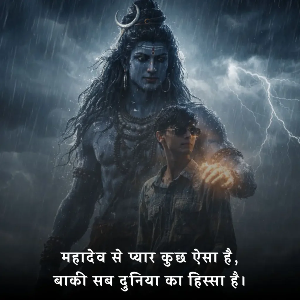 ❤️ Mahadev Shayari Love 2 Line