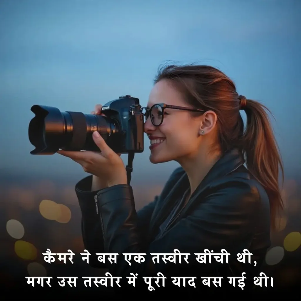 📸 Photography Shayari in Hindi