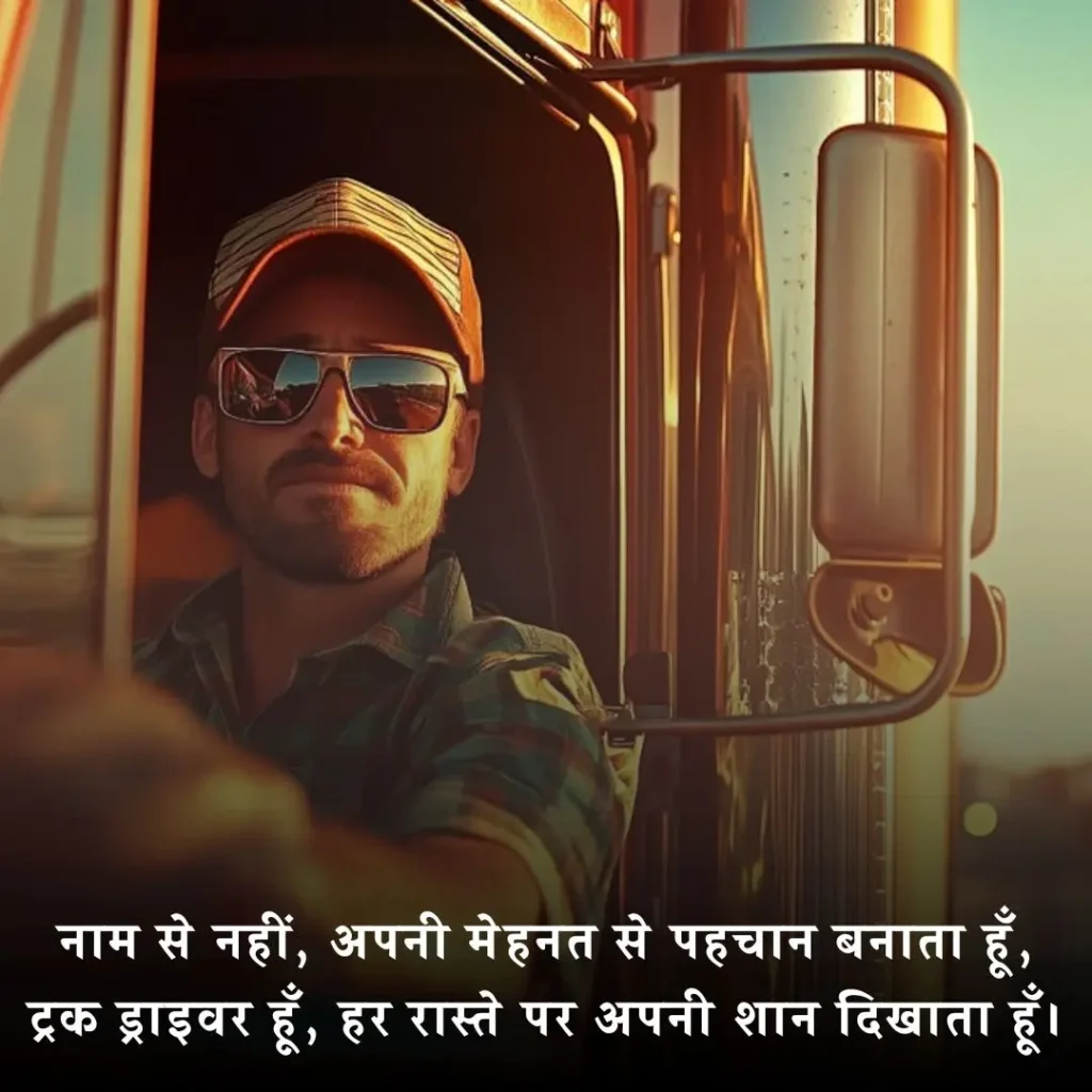🔥 Truck Driver Attitude Shayari