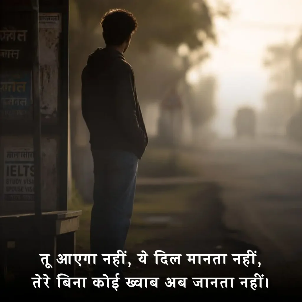 💔 इंतज़ार शायरी दर्द भरी