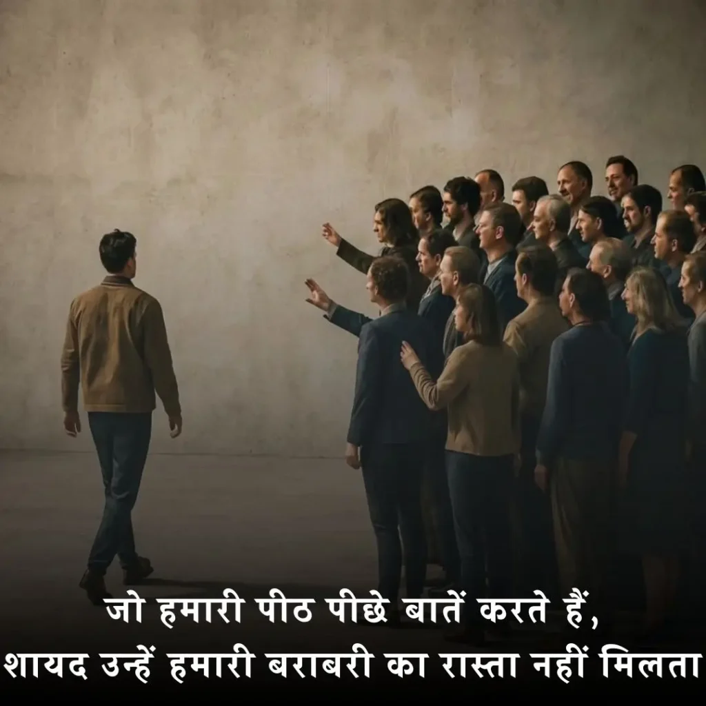 गिरे हुए लोगों पर Attitude Shayari