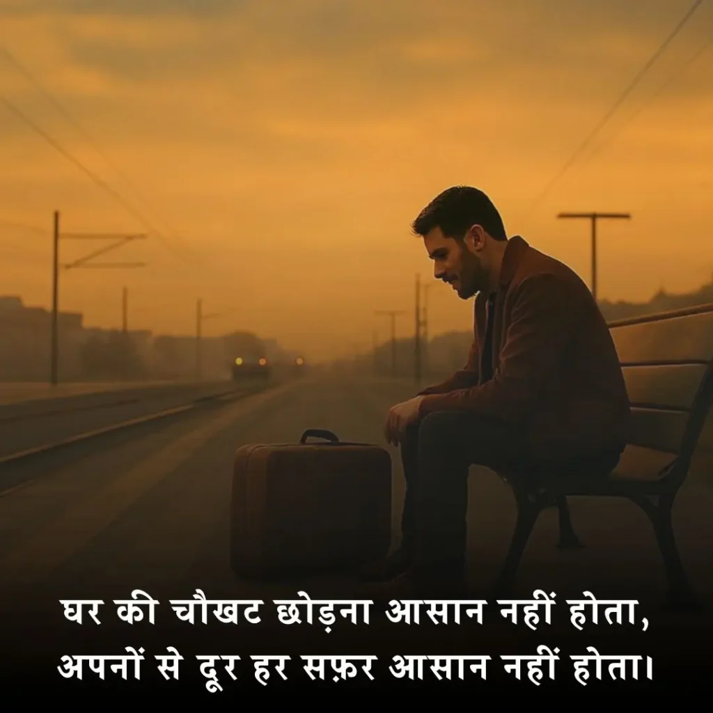 💔 घर की याद शायरी इन हिंदी