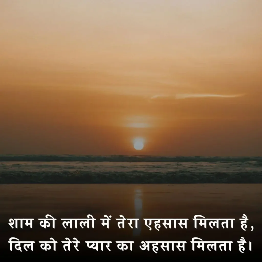 ✨ ढलती शाम शायरी