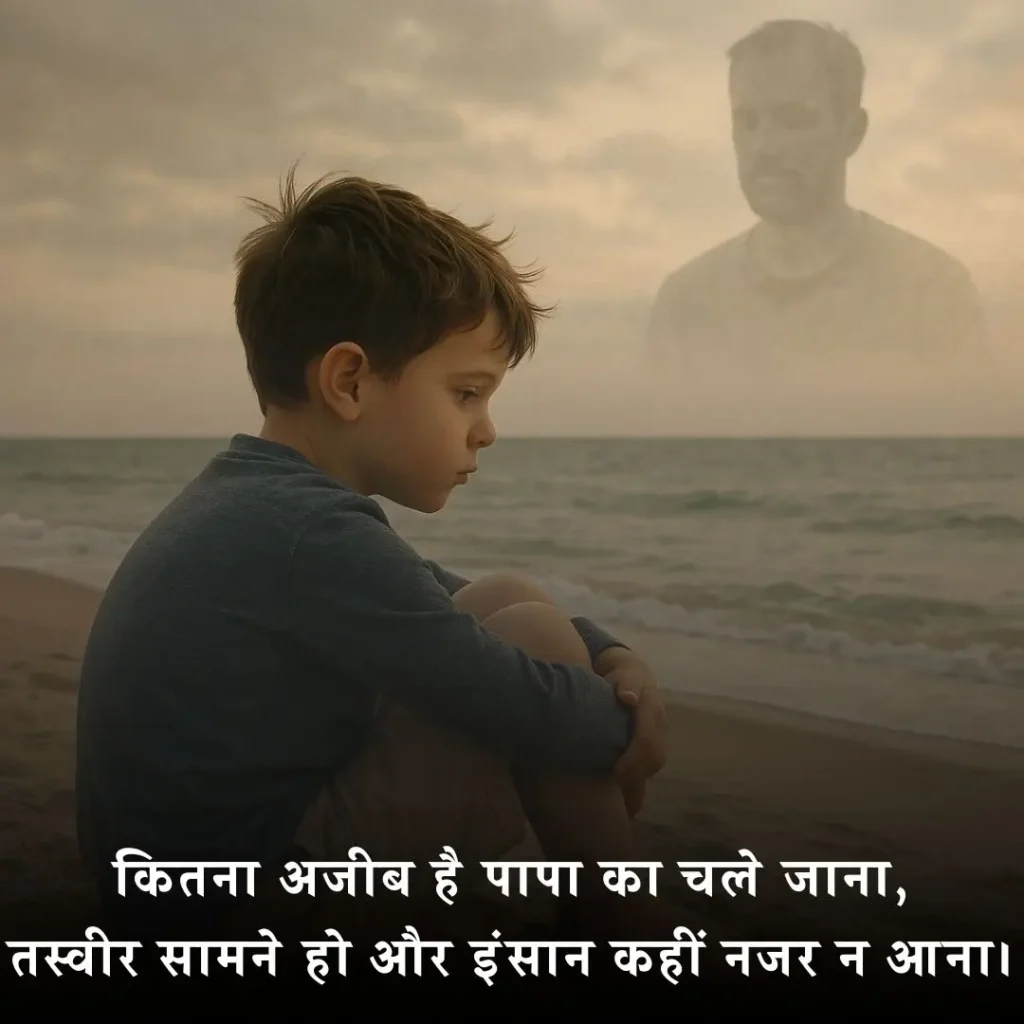 💔 पापा की याद में दर्द भरी शायरी