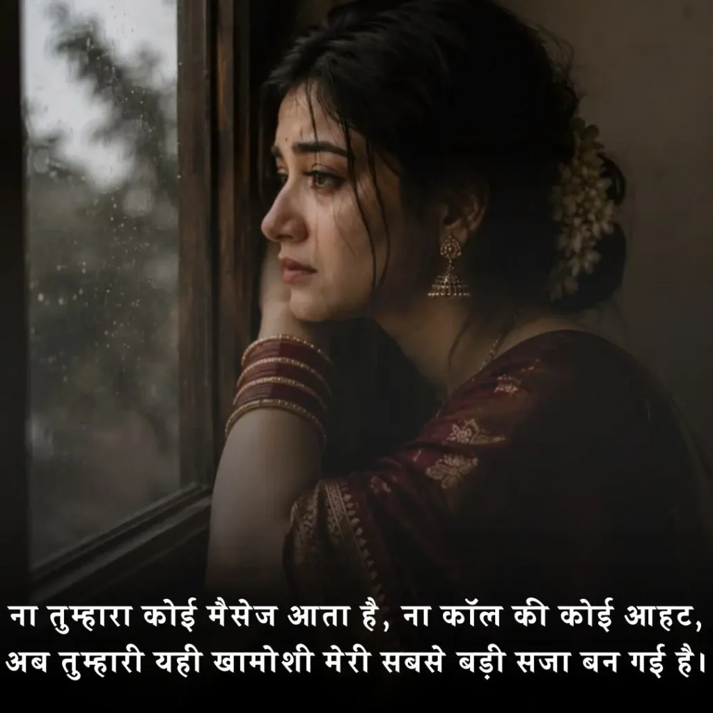 ❤️ फोन नहीं करने पर शायरी