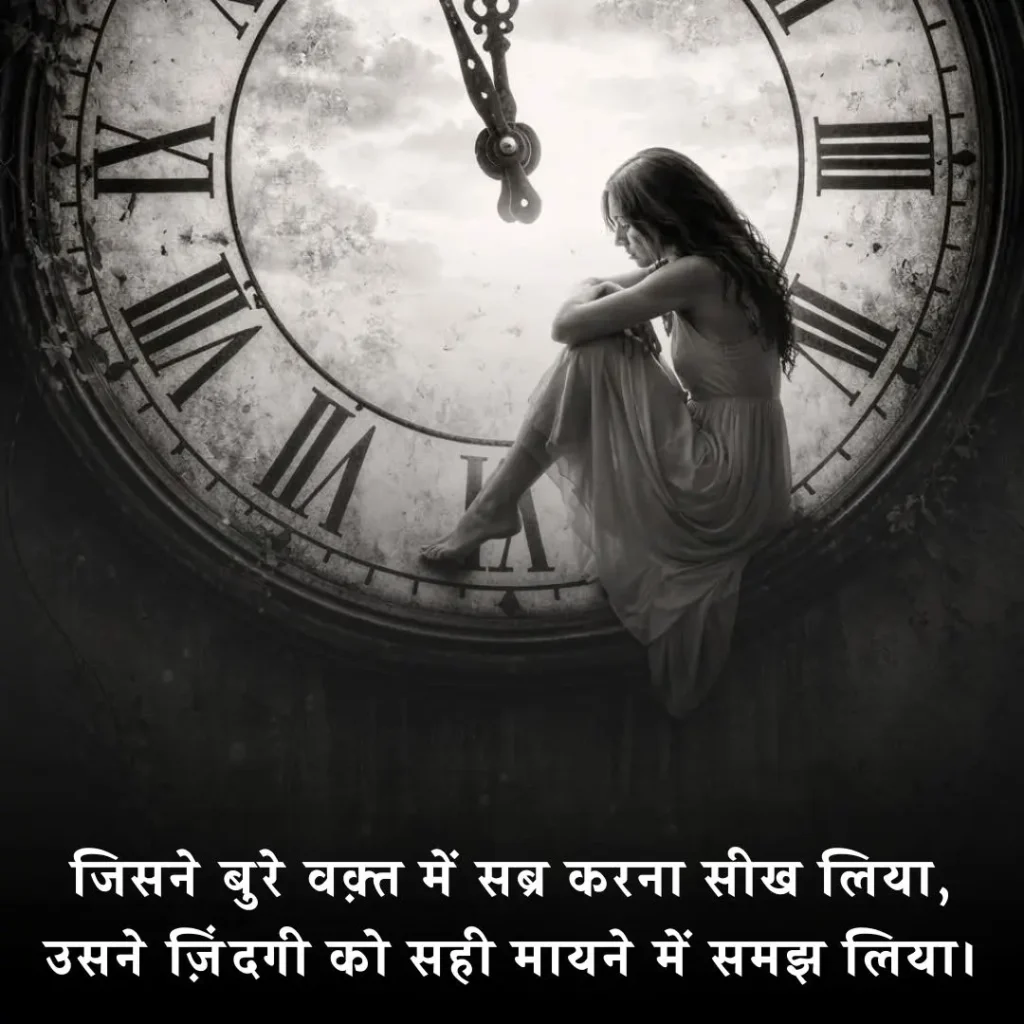 🔥 वक्त पर मोटिवेशनल शायरी