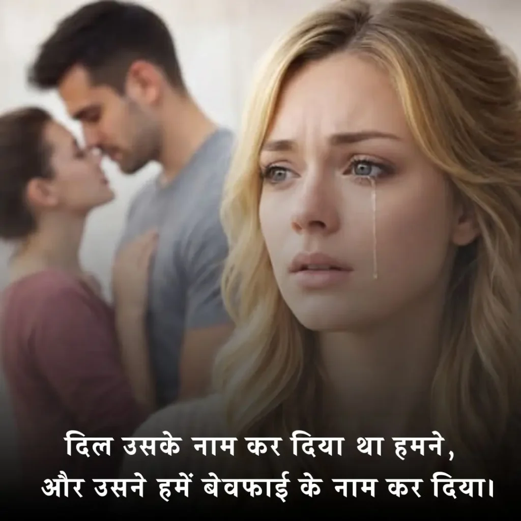 ❤️ विश्वास पर धोखा शायरी — Love